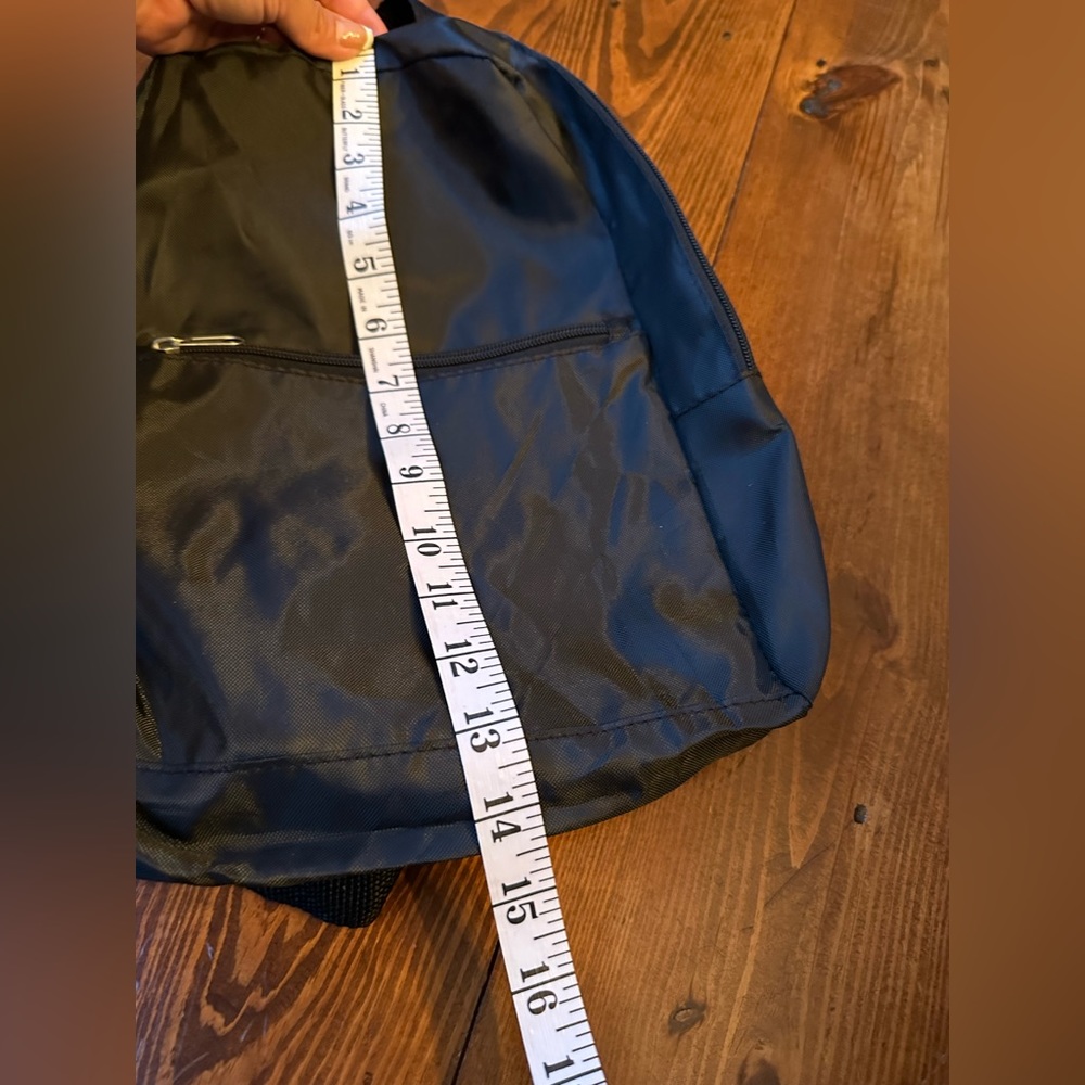 Basic Black Small Backpack - image 6